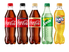 Coca-cola, Coca-cola Zero, Fanta, Sprite