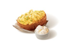 Крошка Картошка со сливочным сыром