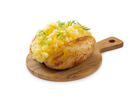 Крошка Картошка с укропом и растительным маслом