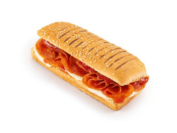 Сэндвич "Пепперони с сыром"