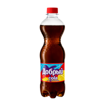 Добрый кола ледяной лимон